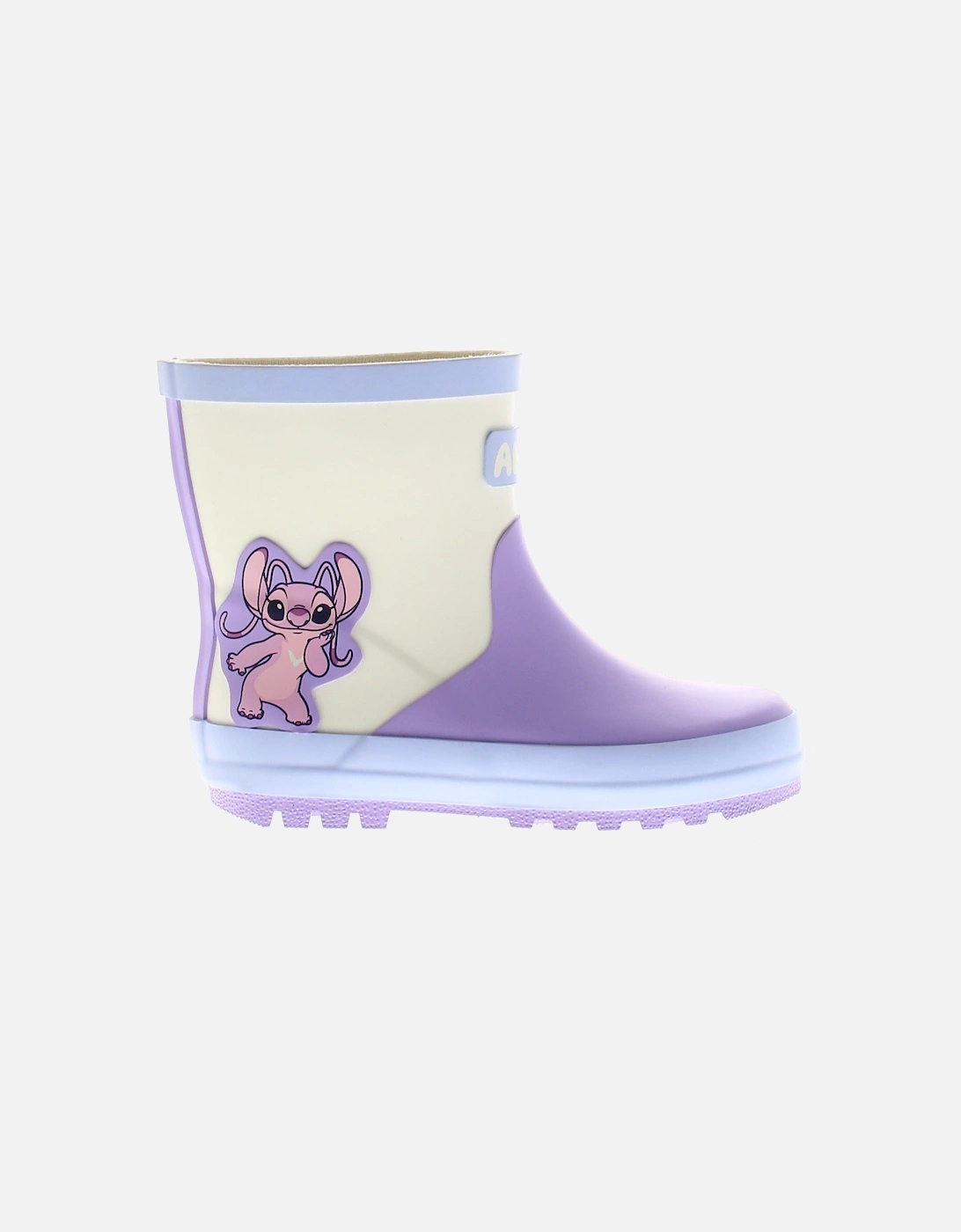 Younger Girls Wellies Solway purple UK Size
