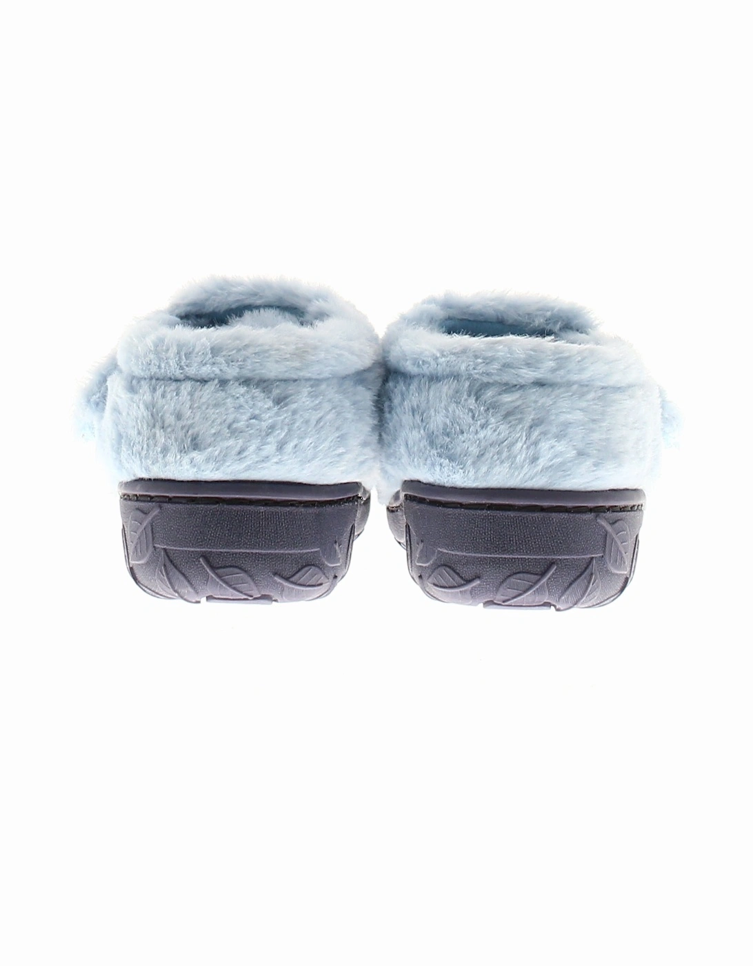 Younger Childrens  Novelty Slippers Bingo Split Touch Fastening blue