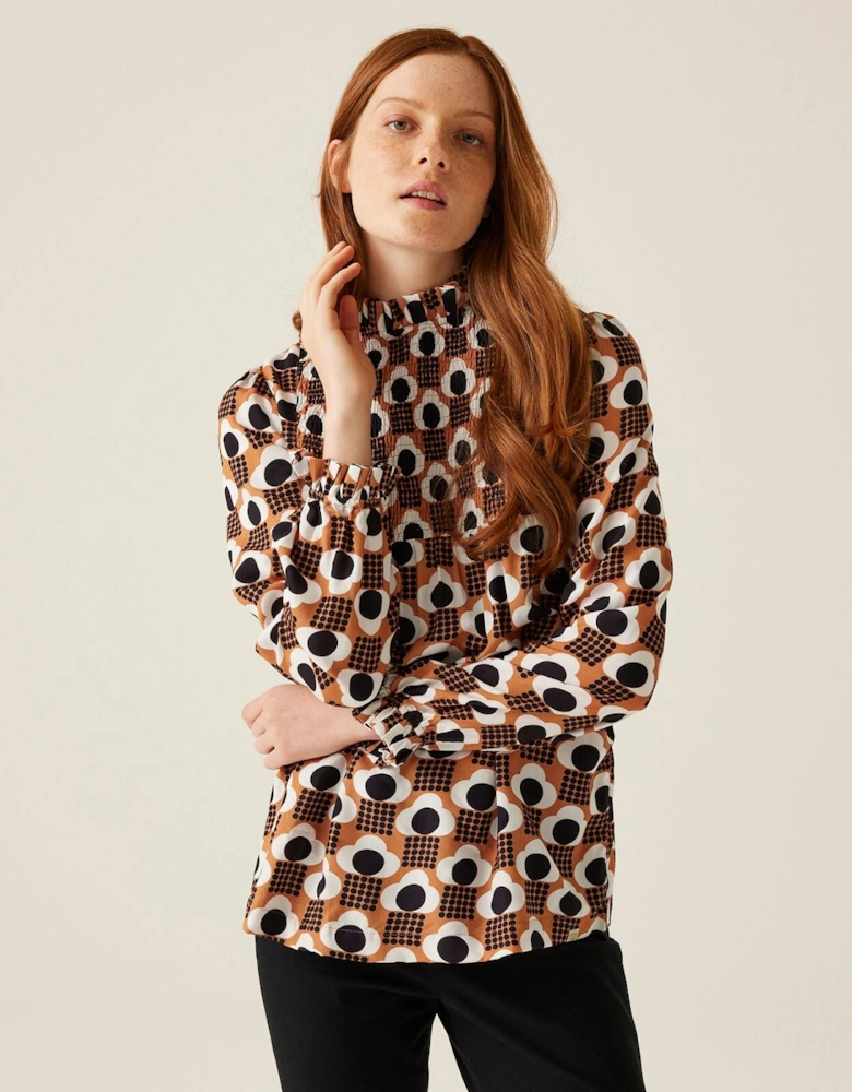Womens Orla Kiely Winter Long Sleeve Shirt