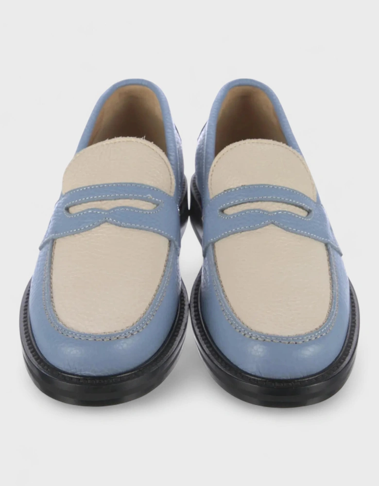 Penny Loafers Lamb / Cornflower