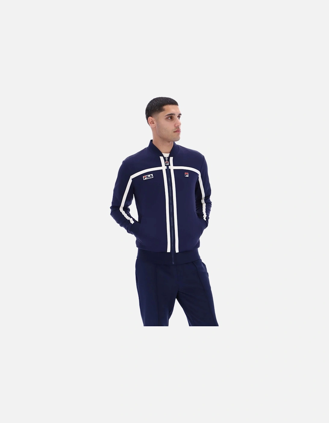 Vintage Emilio Track Jacket Navy/Gardenia
