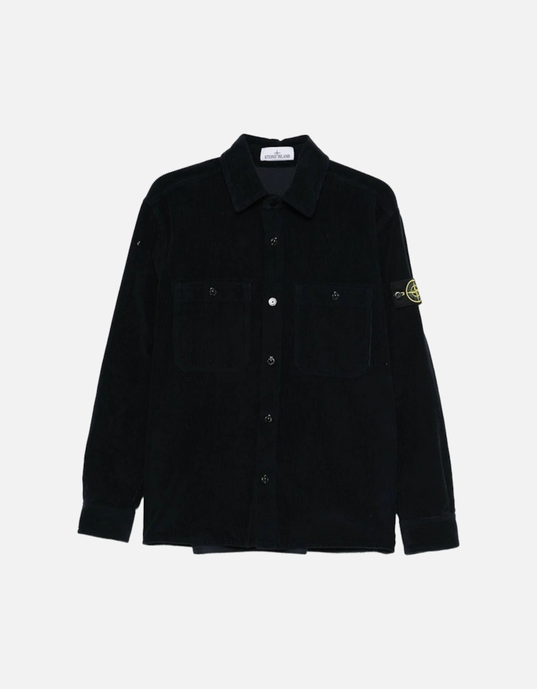 S0212 Corduroy Overshirt Navy