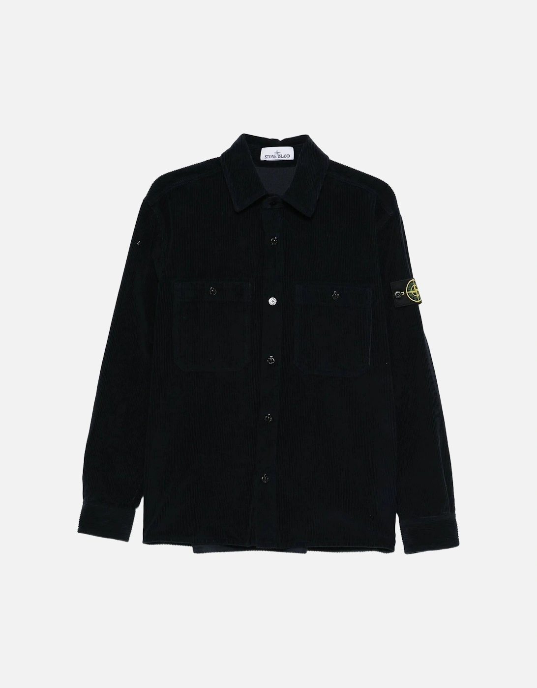 S0212 Corduroy Overshirt Navy, 6 of 5