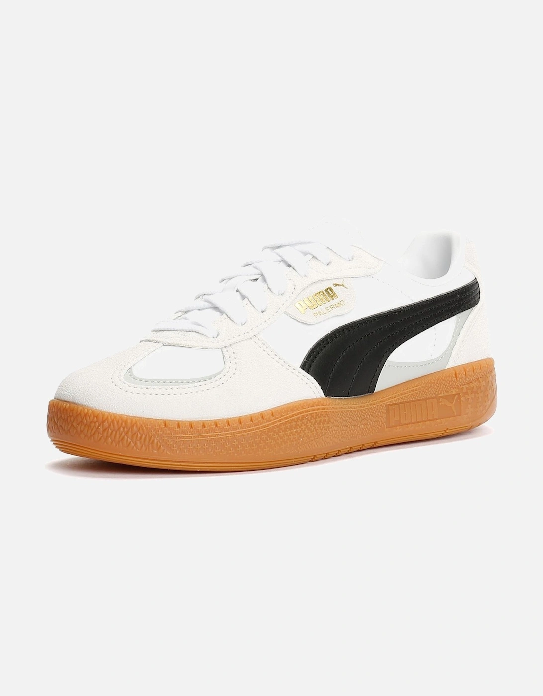 Palermo Moda Leather Women's Grey/Black Trainers