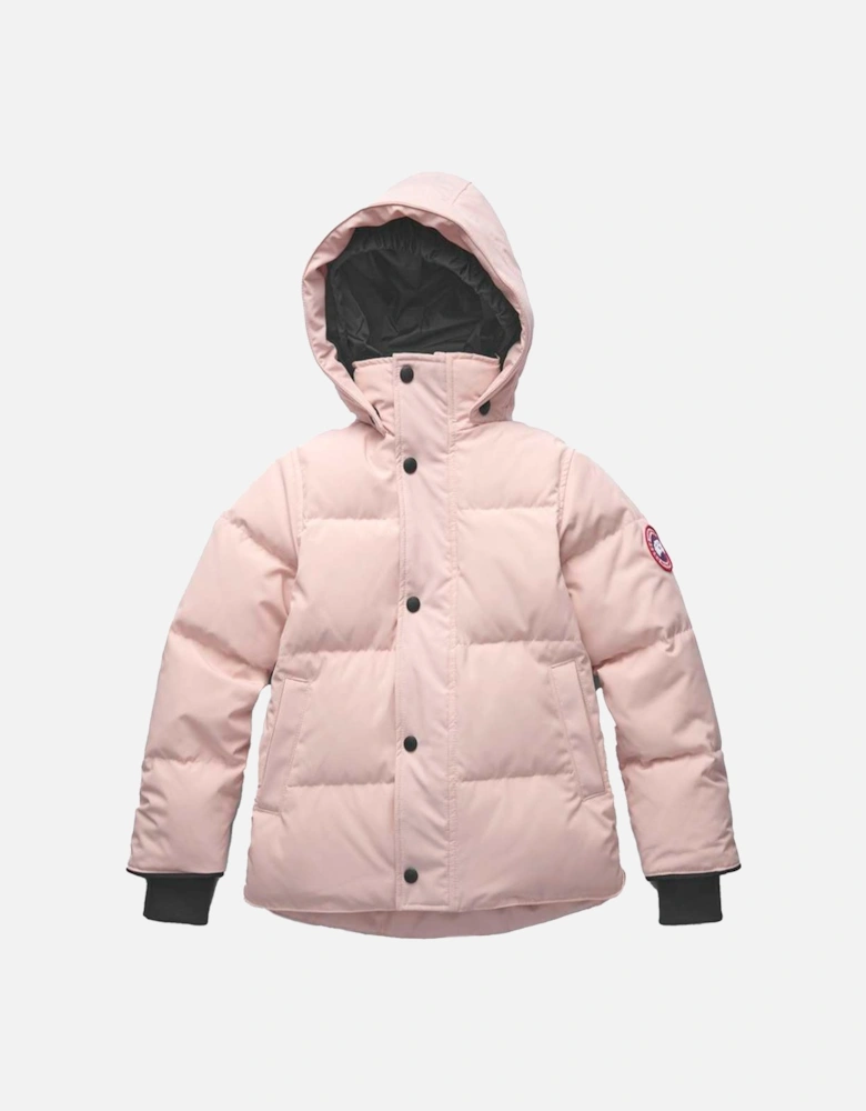 Kids Snowy Owl Parka Rose