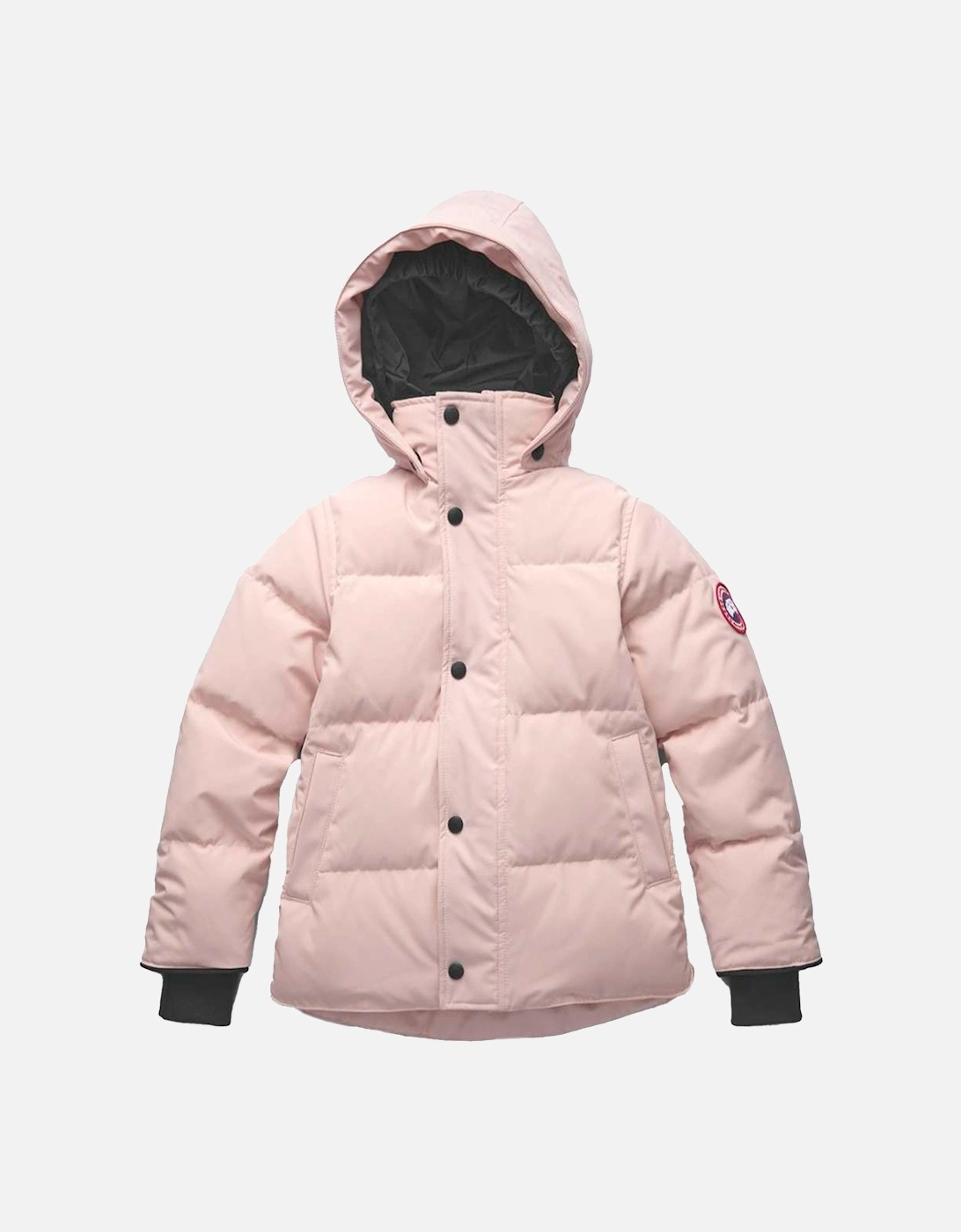 Kids Snowy Owl Parka Rose, 3 of 2
