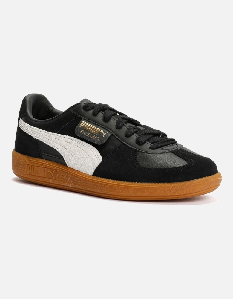 Palermo Leather Black Trainers