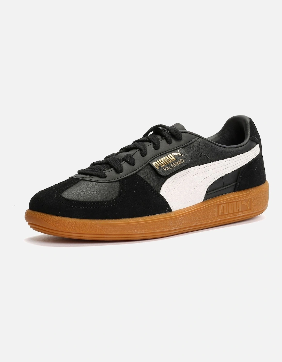 Palermo Leather Black Trainers