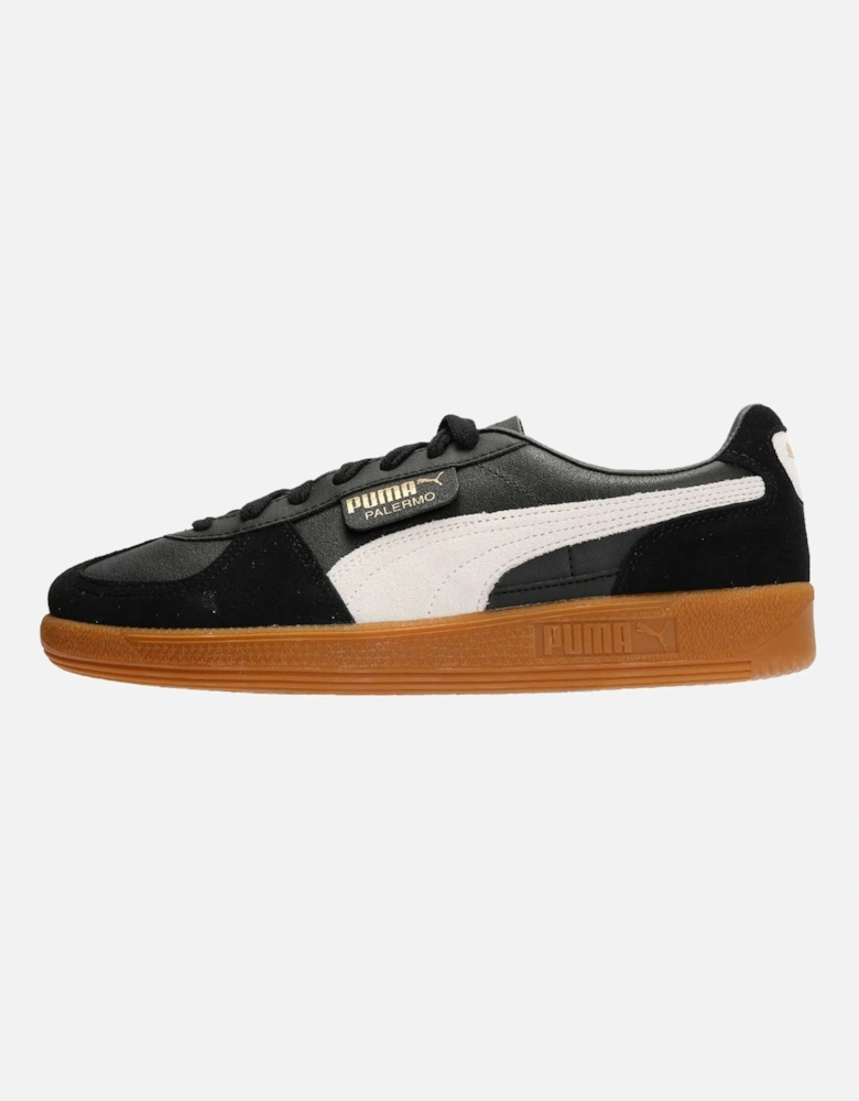 Palermo Leather Black Trainers