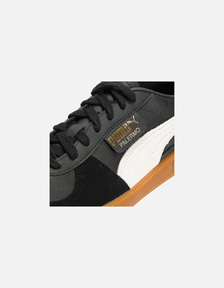 Palermo Leather Black Trainers
