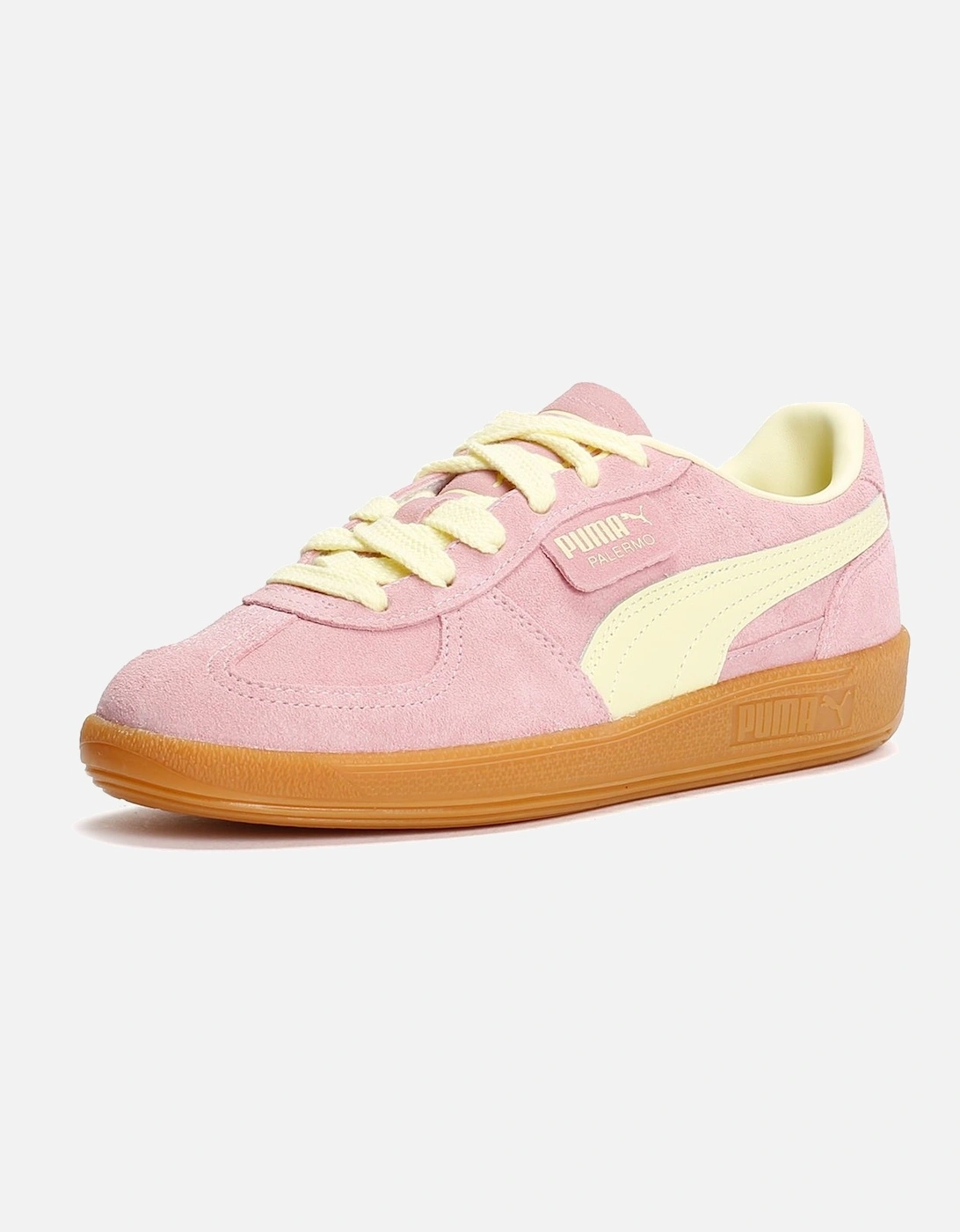 Palermo Suede Pink/Green Trainers