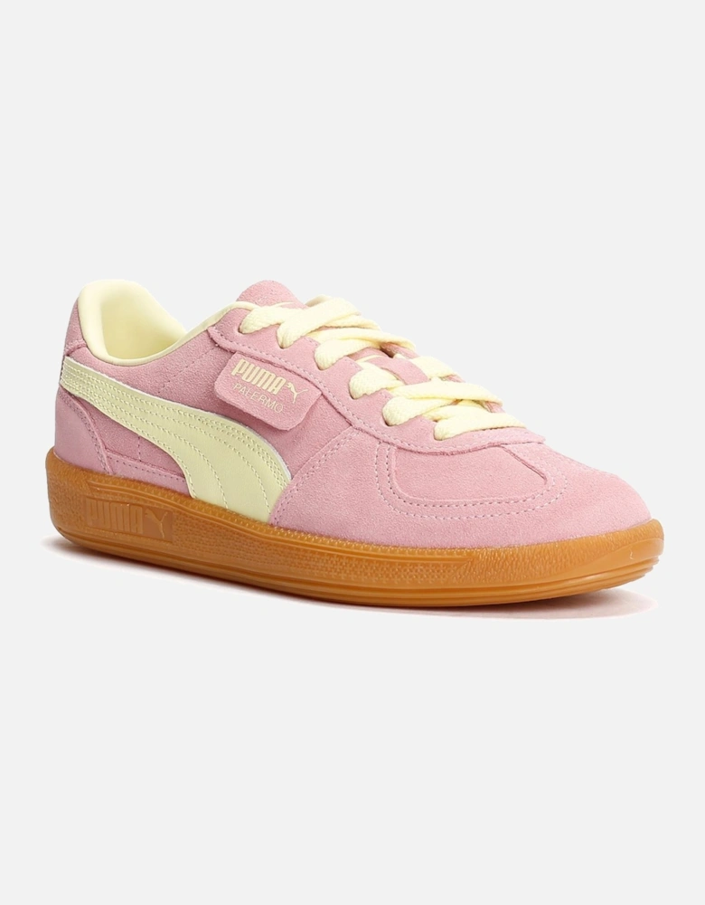 Palermo Suede Pink/Green Trainers