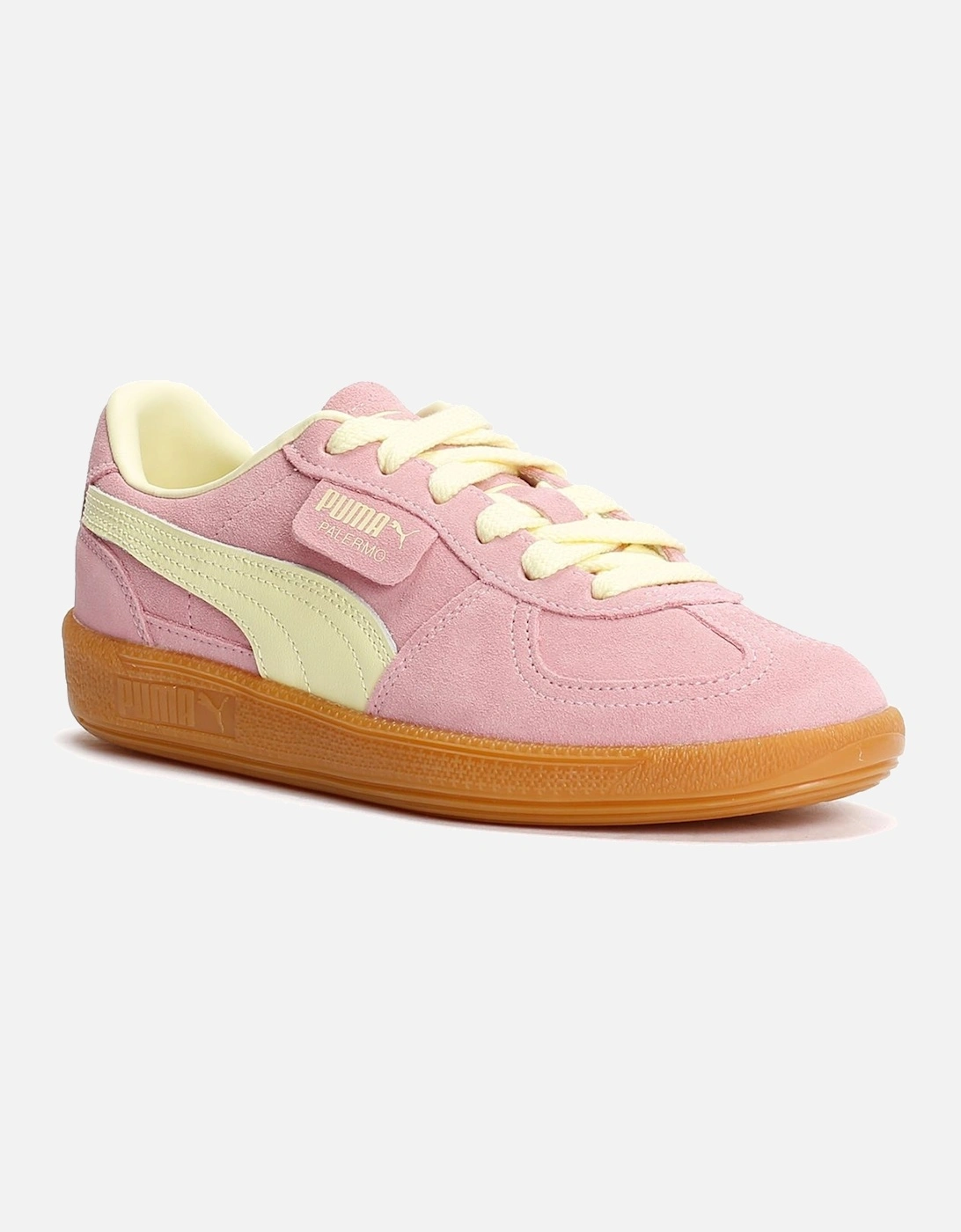 Palermo Suede Pink/Green Trainers