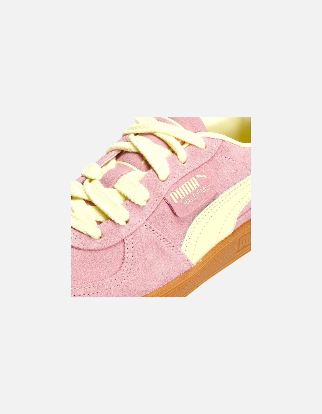 Palermo Suede Pink/Green Trainers