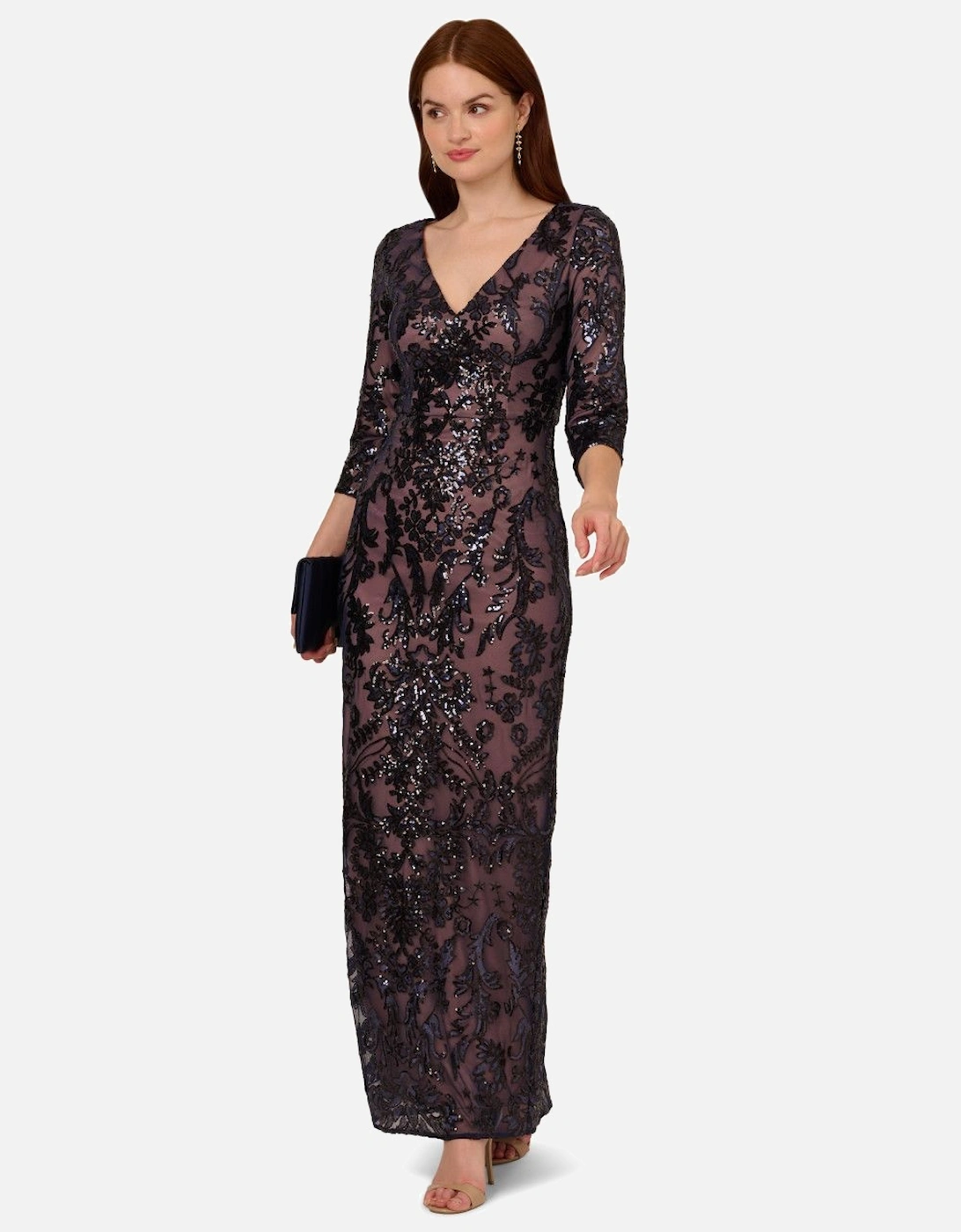 Beaded Long Dress, 2 of 1