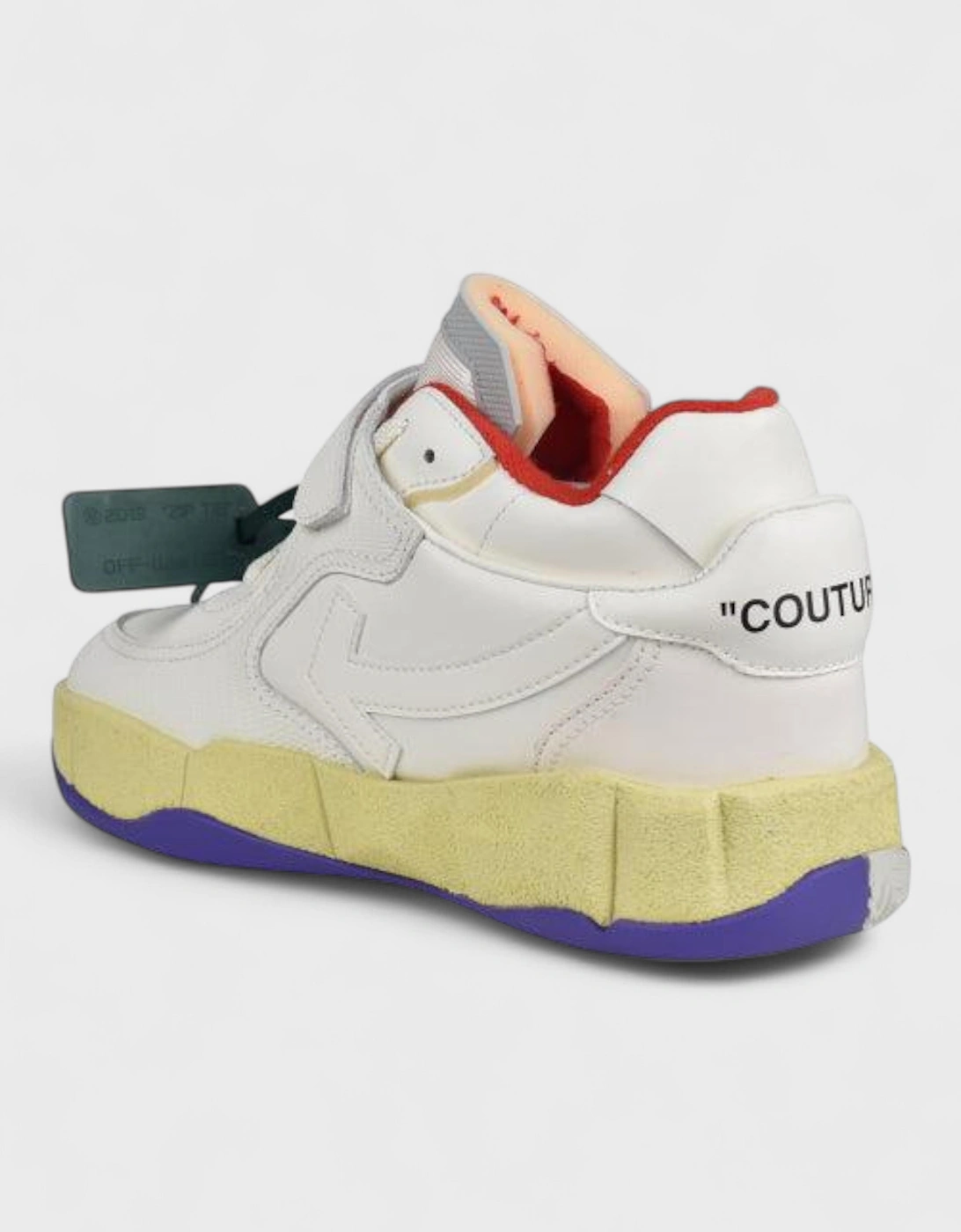 Top Puzzle Couture White Sneakers