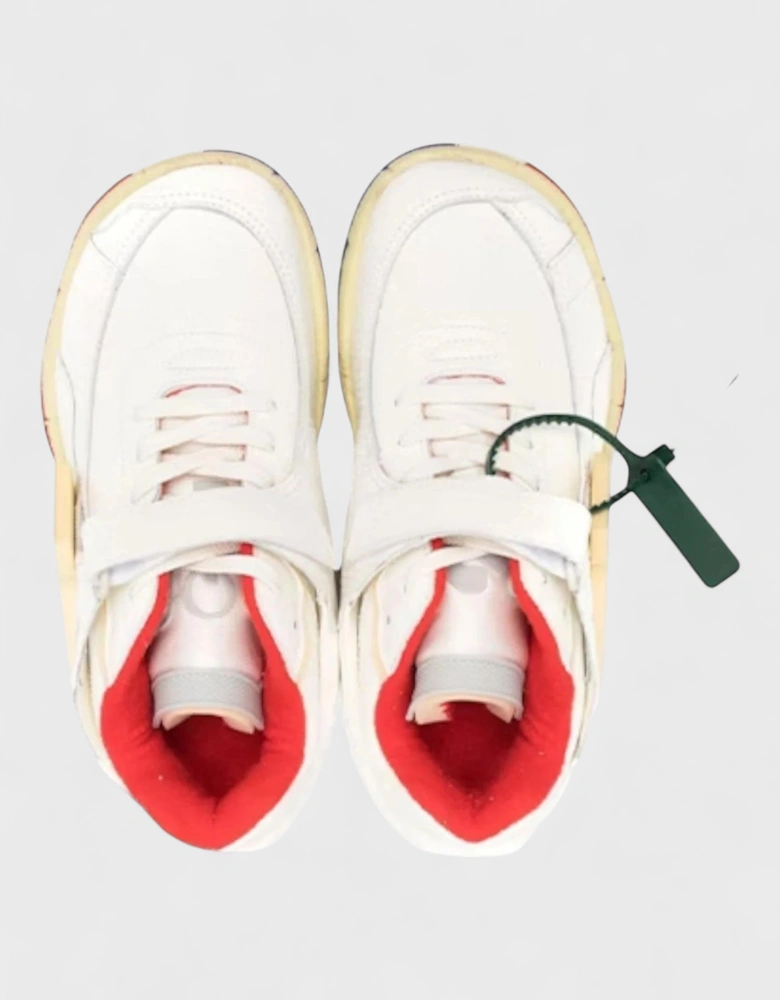 Top Puzzle Couture White Sneakers