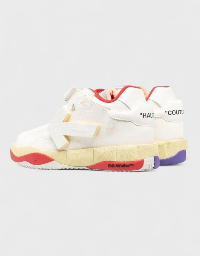 Top Puzzle Couture White Sneakers