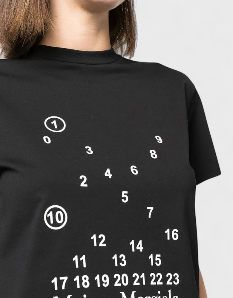 Numeric Logo T-Shirt Black Wmns