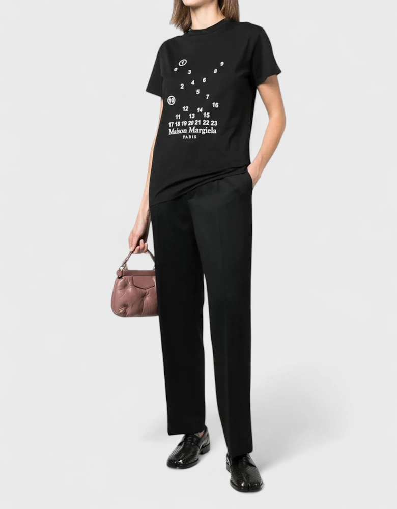 Numeric Logo T-Shirt Black Wmns
