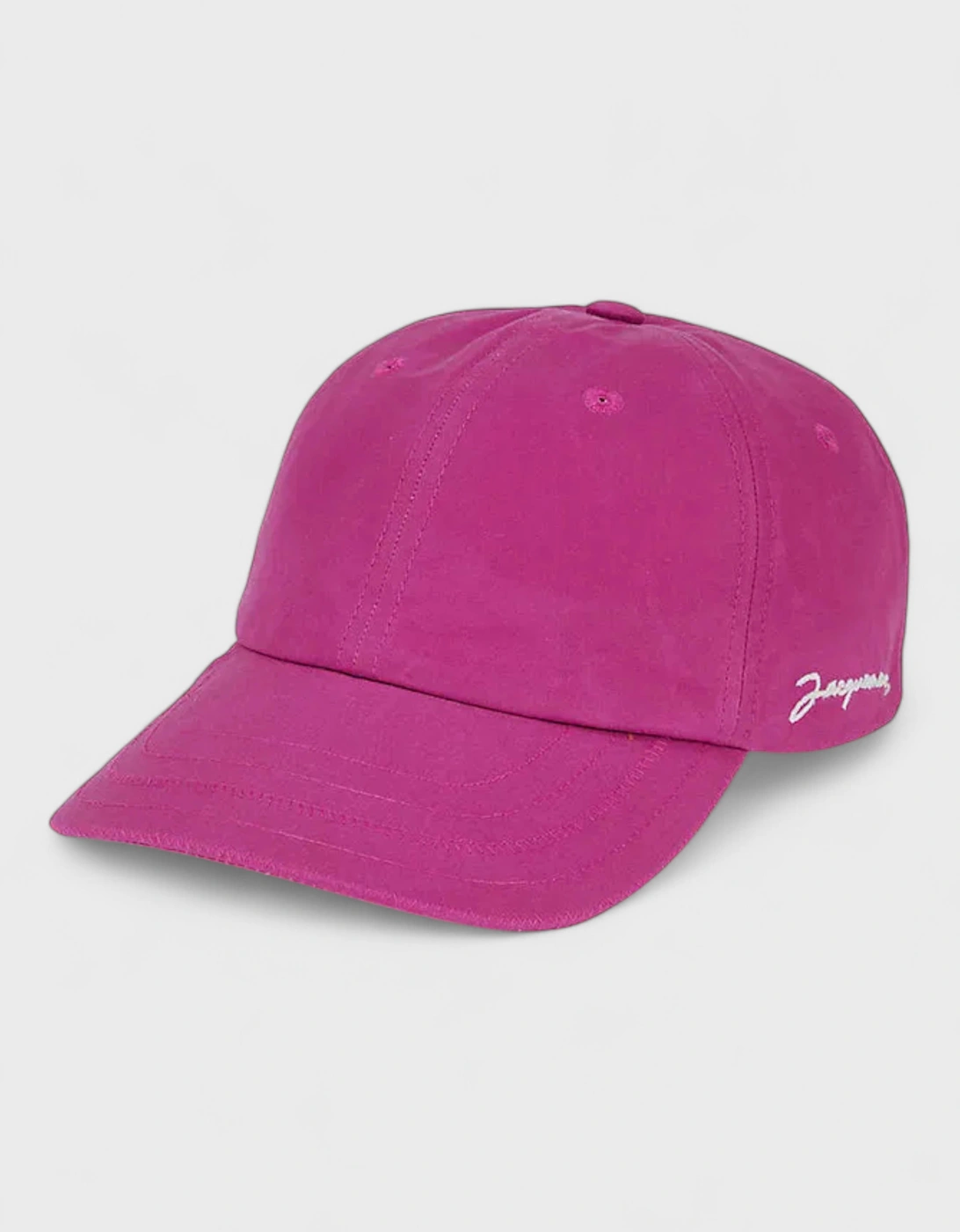 Women's Jacquemus La Casquette Cap Pink - Size: 60CM