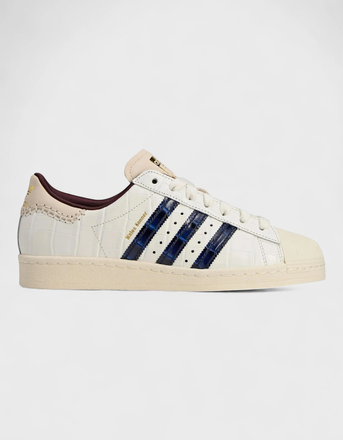 x Wales Bonner Superstar Croc Wonder White Collegiate Navy, 5 of 4