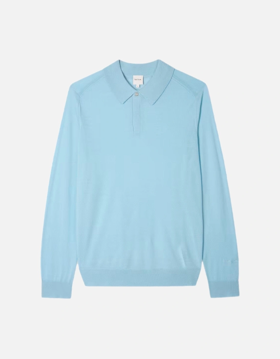LS Polo Sweater 40B Blue, 5 of 4
