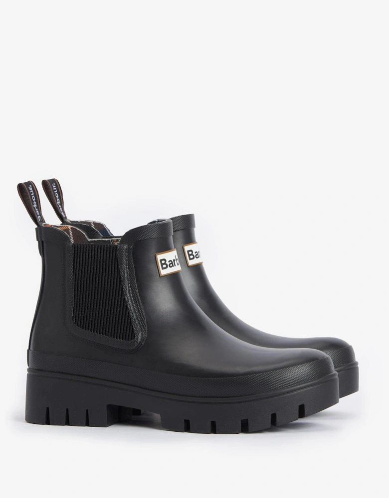 Halton Womens Chelsea Wellies - Black