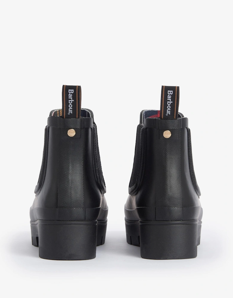 Halton Womens Chelsea Wellies - Black