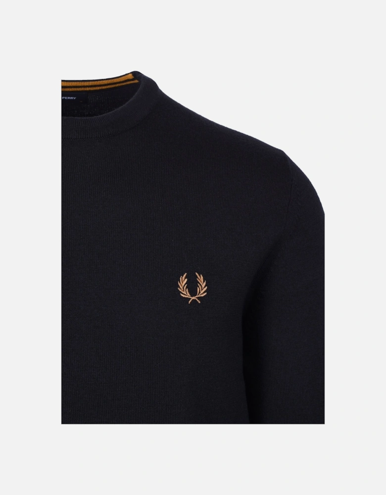 Classic Crew Neck Knitwear Navy