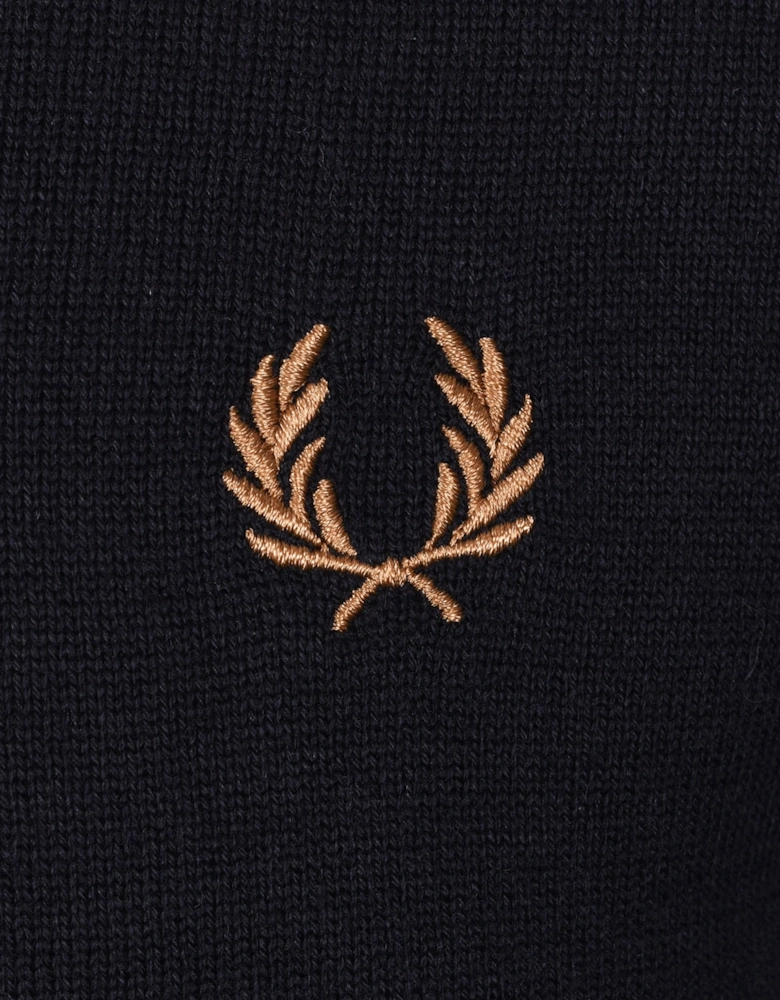 Classic Crew Neck Knitwear Navy