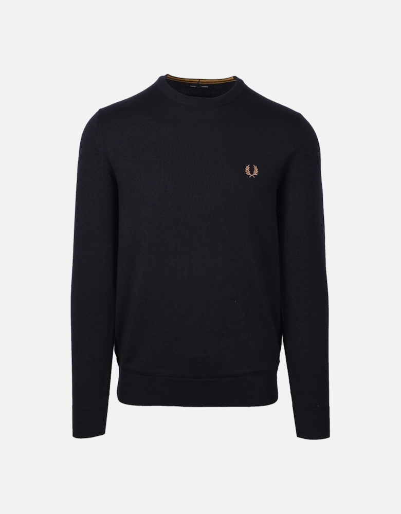 Classic Crew Neck Knitwear Navy