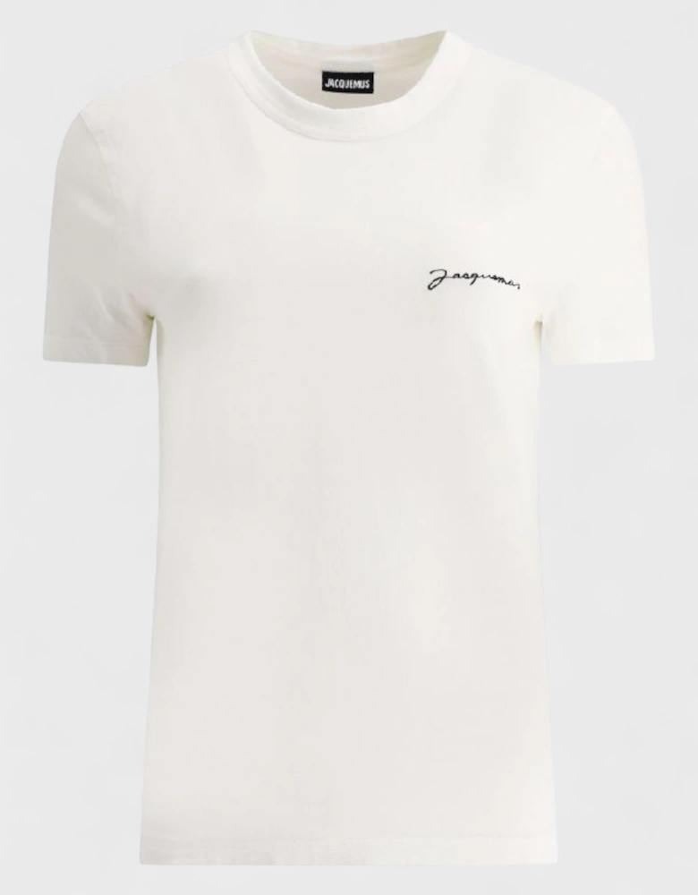 Le T-Shirt Brode White