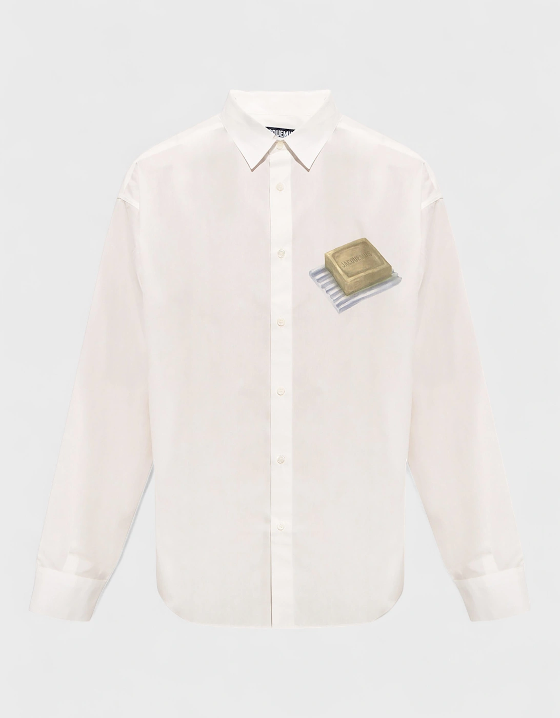 La Chemise Simon Print Green Soap, 5 of 4