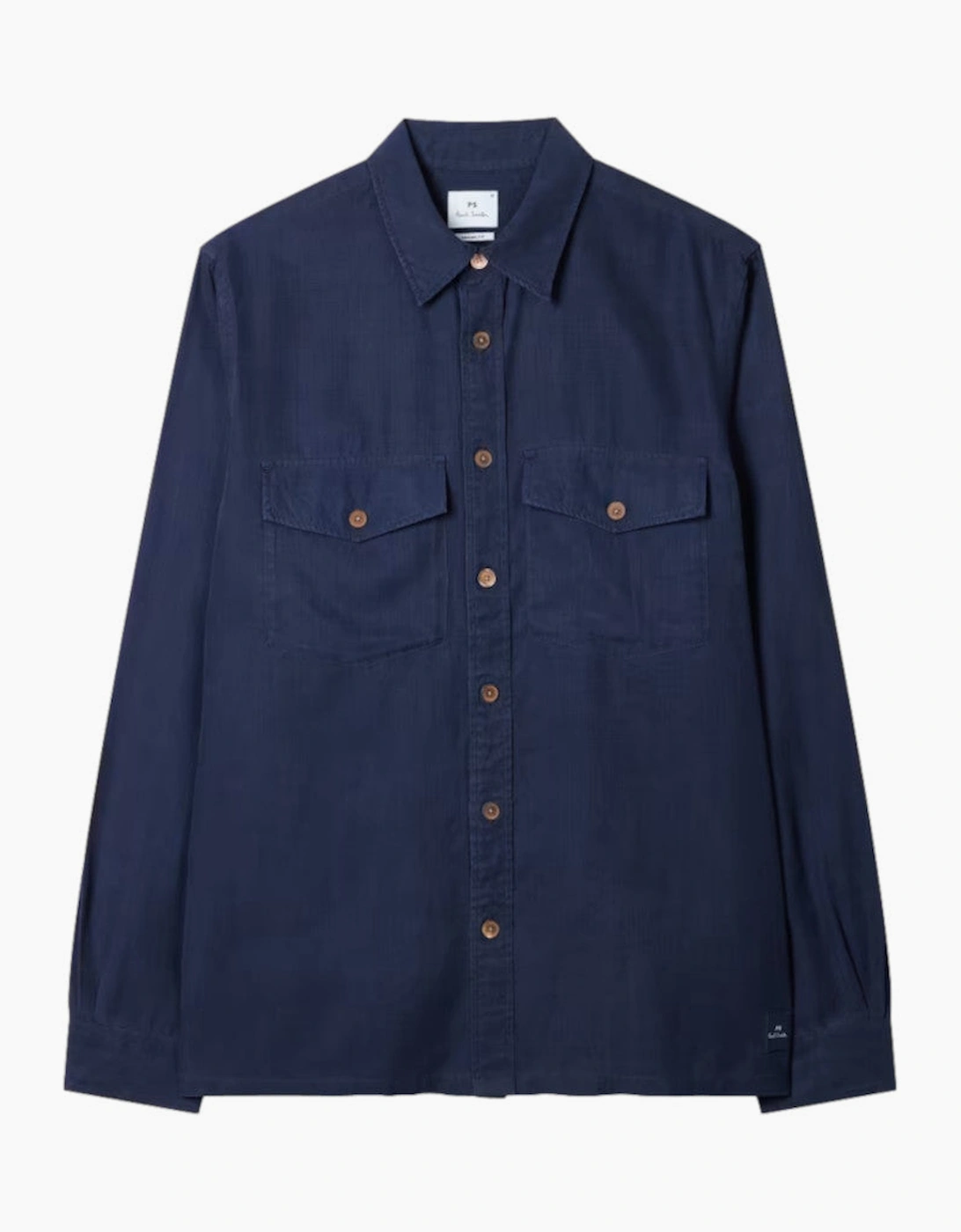 Men's PS Paul Smith Casual Fit Shirt 49 DK NAVY - Size: 38/Regular