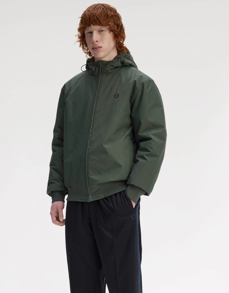Mens Hooded Brentham Jacket - Court Green X89