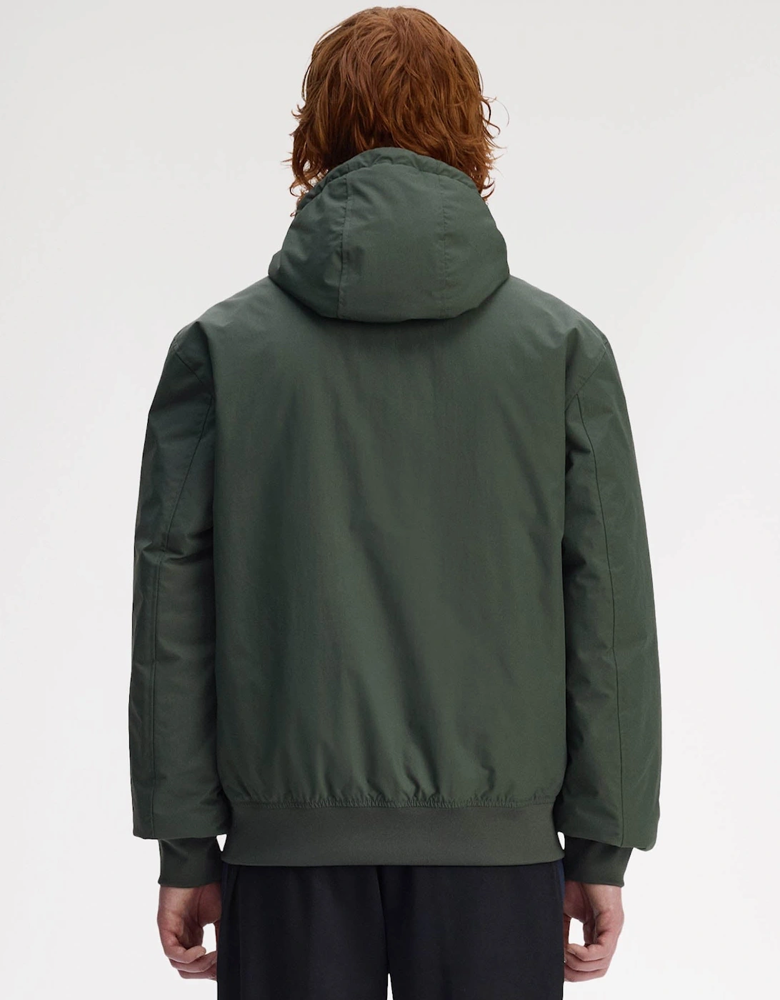 Mens Hooded Brentham Jacket - Court Green X89