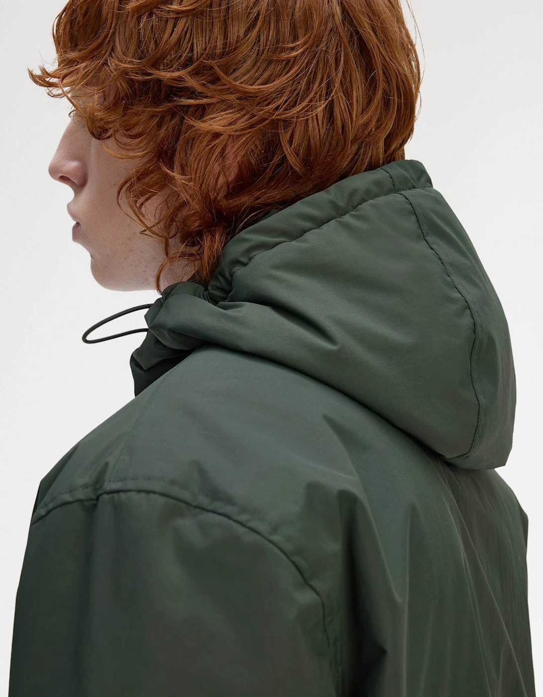 Mens Hooded Brentham Jacket - Court Green X89