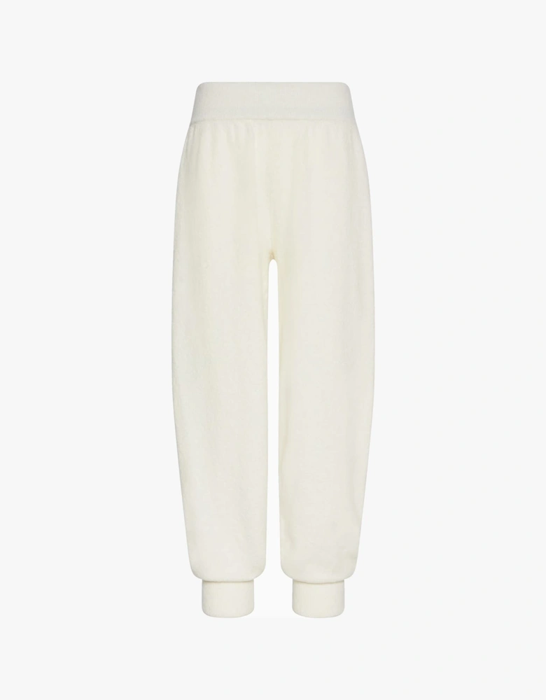 PLUSH JOGGER. Womens Ivory