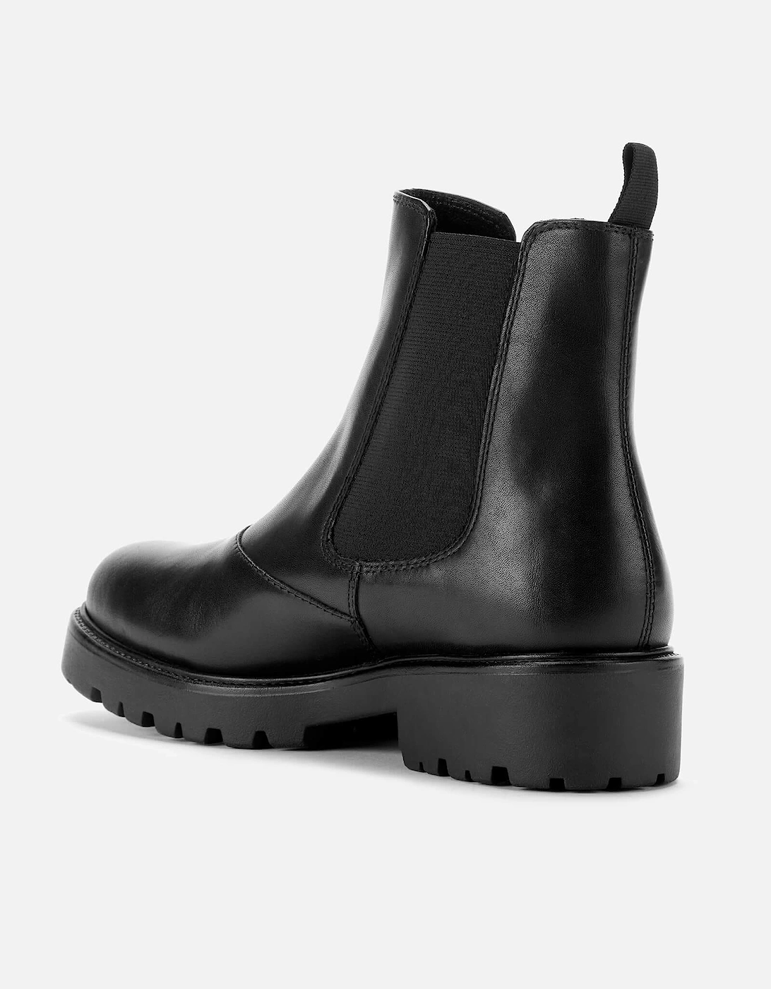 Kenova Leather Chunky Chelsea Boots