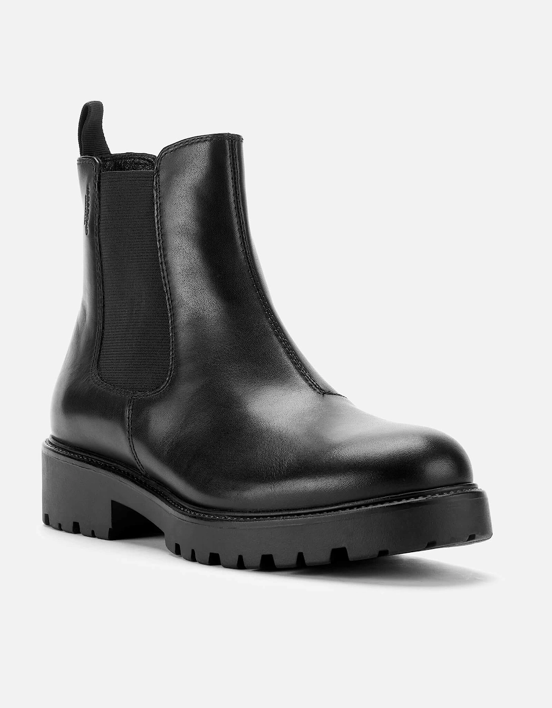 Kenova Leather Chunky Chelsea Boots