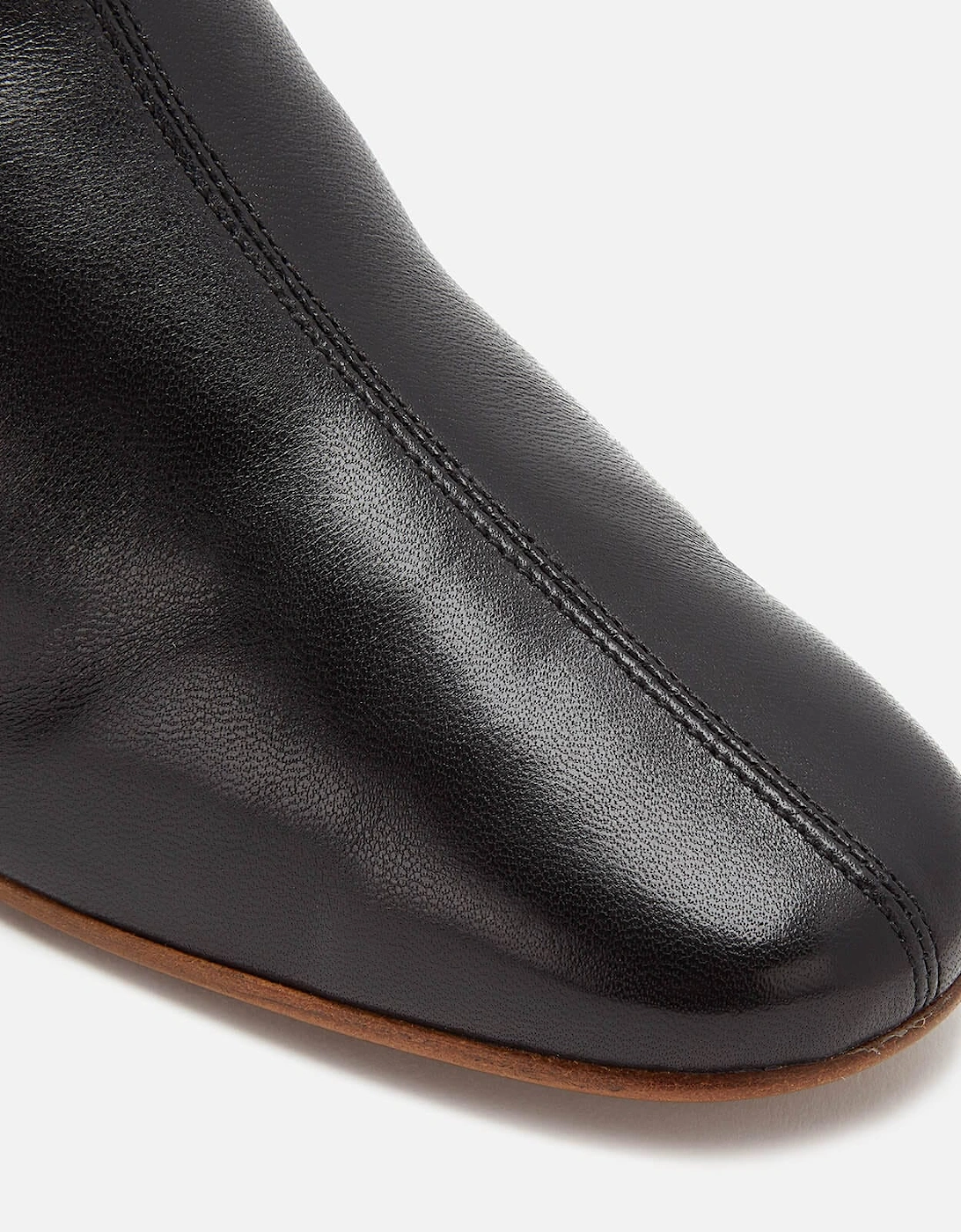 Sofia Leather Heeled Boots