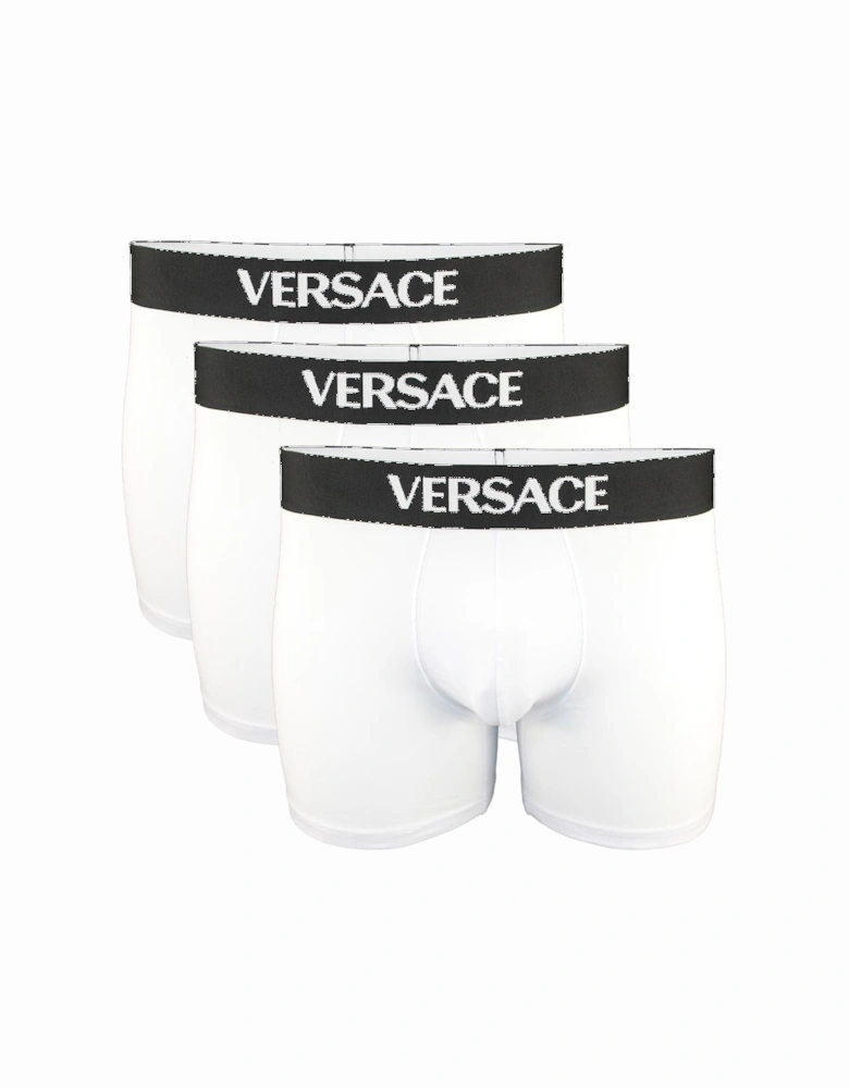 3-pack Essentials Boxer Briefs in Tex Jersey, Optical White
