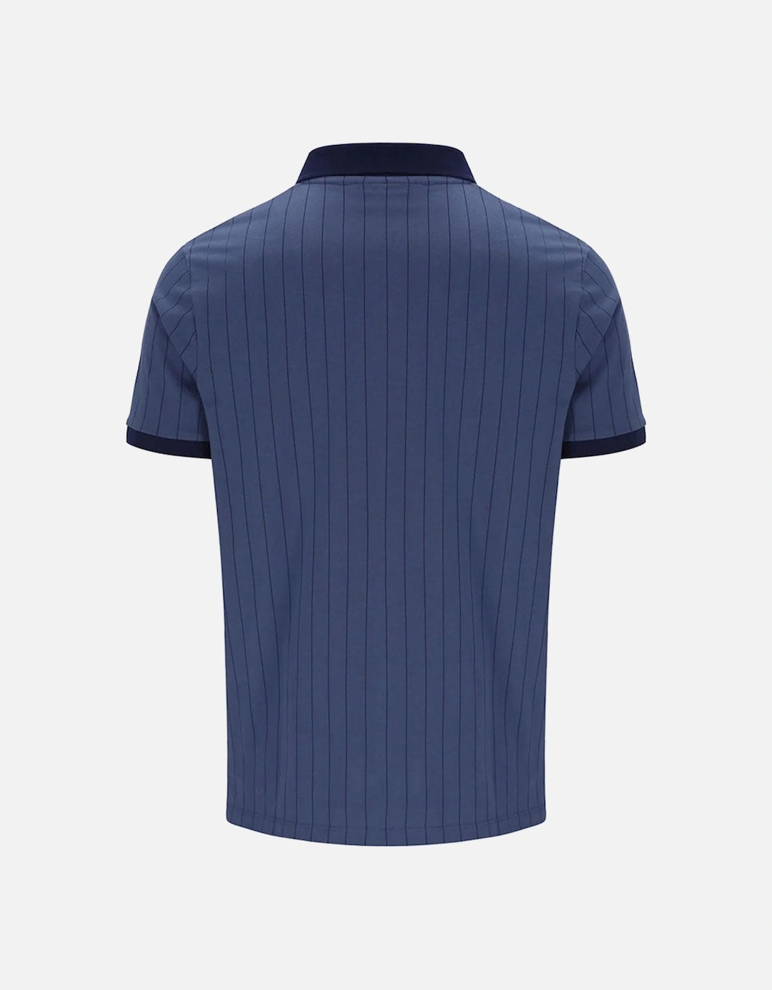 Vintage BB1 Classic Vintage Stripe Polo Shirt - Indigo/Gardenia/Navy