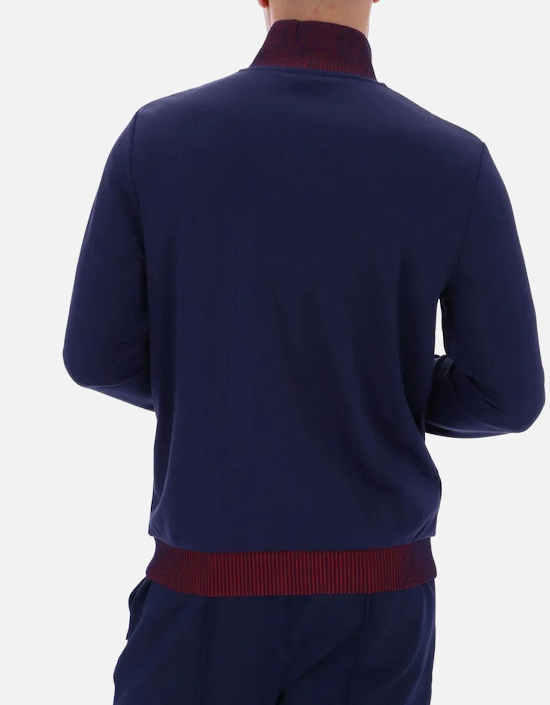 Zayn Lenticular Track Top - Peacoat Navy / Red
