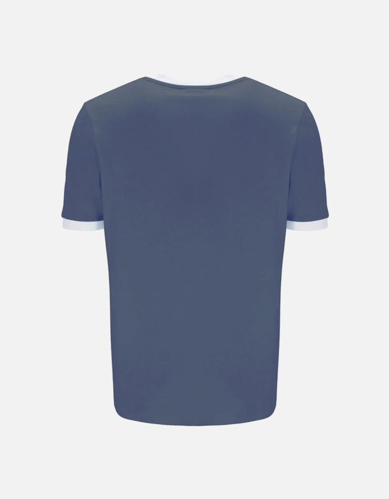 Vintage Ringer Marconi T-Shirt - Vintage Indigo/Gardenia