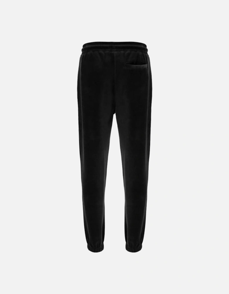 Vintage Eddie Velour Track Pant Joggers - Black