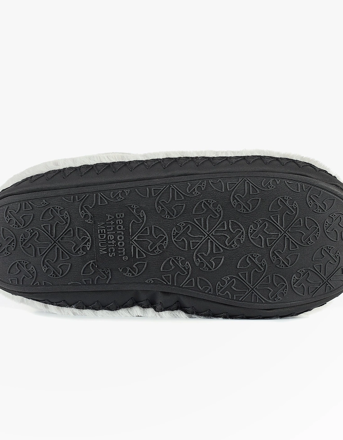 MONROE Womens Faux Fur Boots Trace Grey/Charcoal