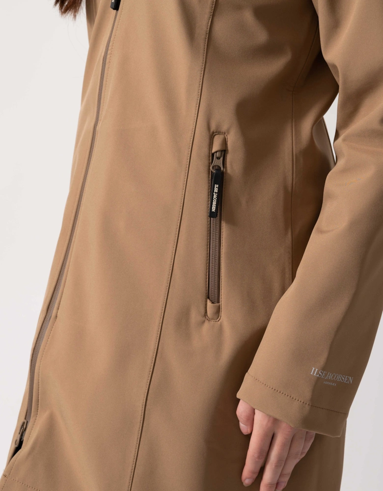Daybreak Womens Softshell Raincoat - Mocca 248