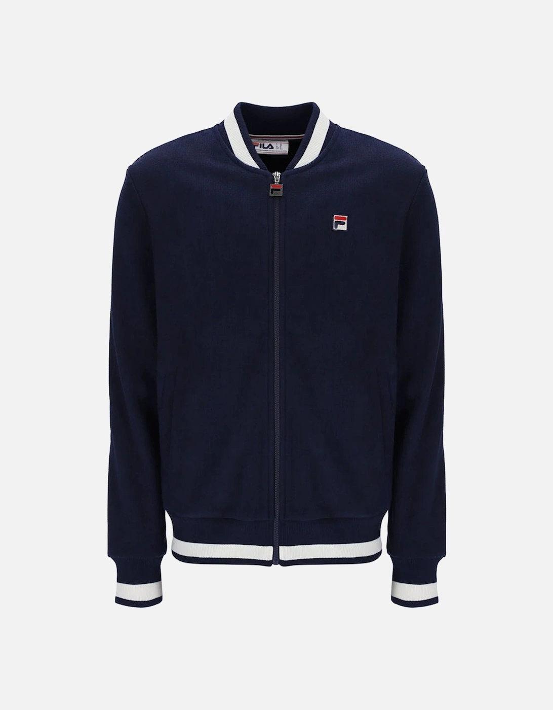 Vintage Gabe Waffle Knit Jacket - Navy / Gardenia, 3 of 2